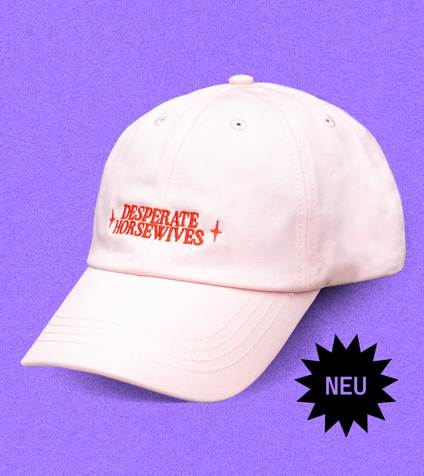Cap "Desperate Horsewives" Rosarot