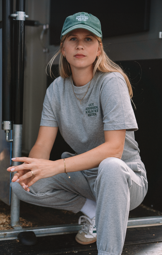 Cap "Gut Aussehen, Schlecht Reiten" Vintage Grün