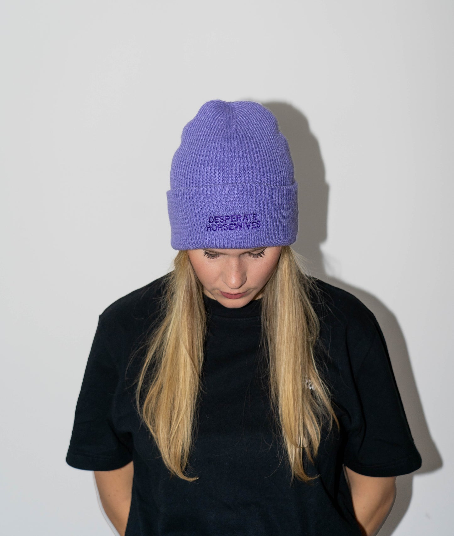 Beanie "Desperate Horsewives" flieder