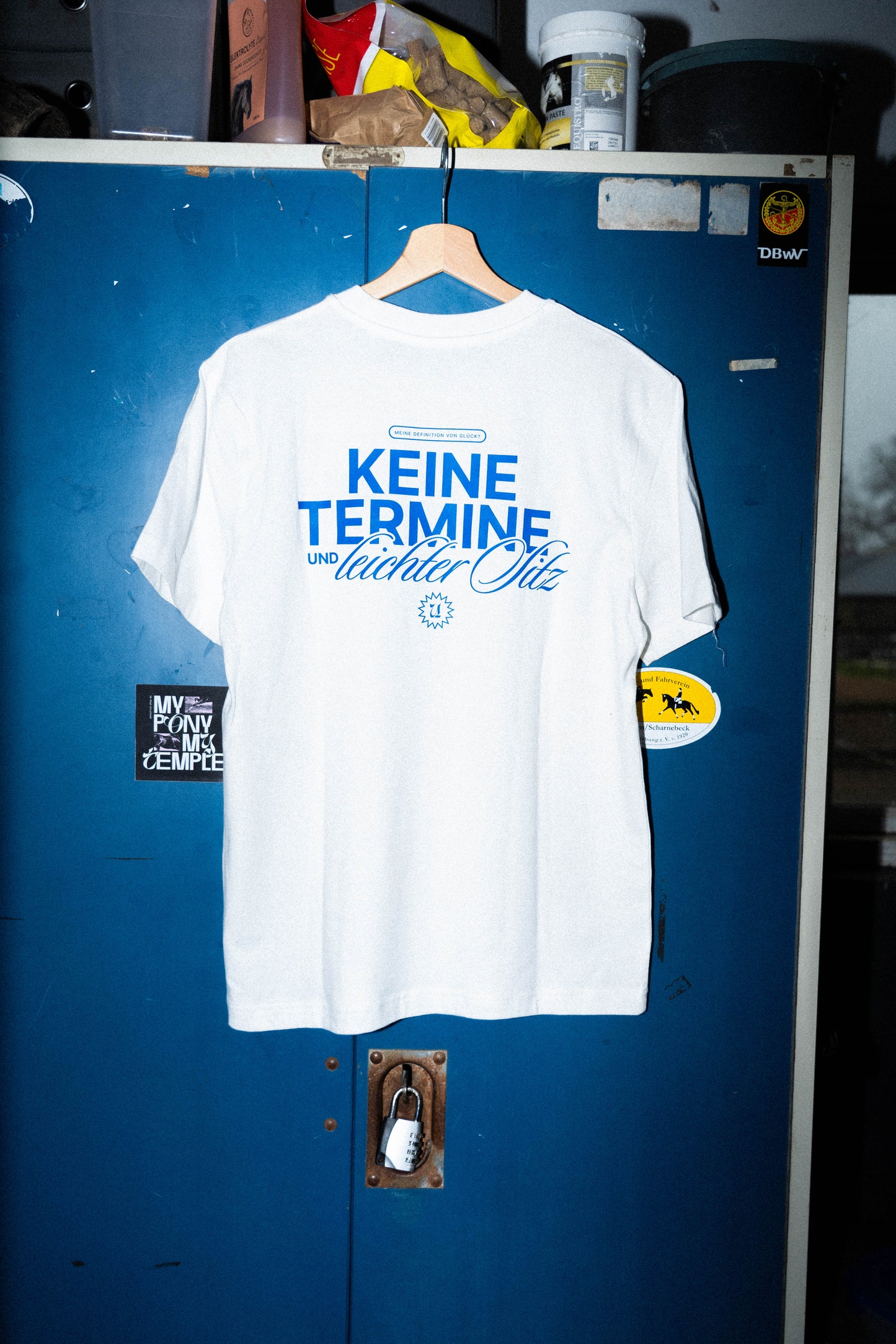 T-Shirt "Keine Termine" Off White