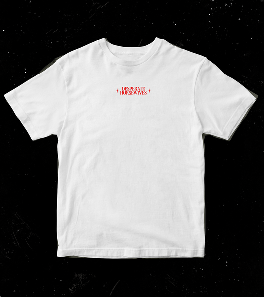 T-Shirt "Desperate Horsewives" Weiß