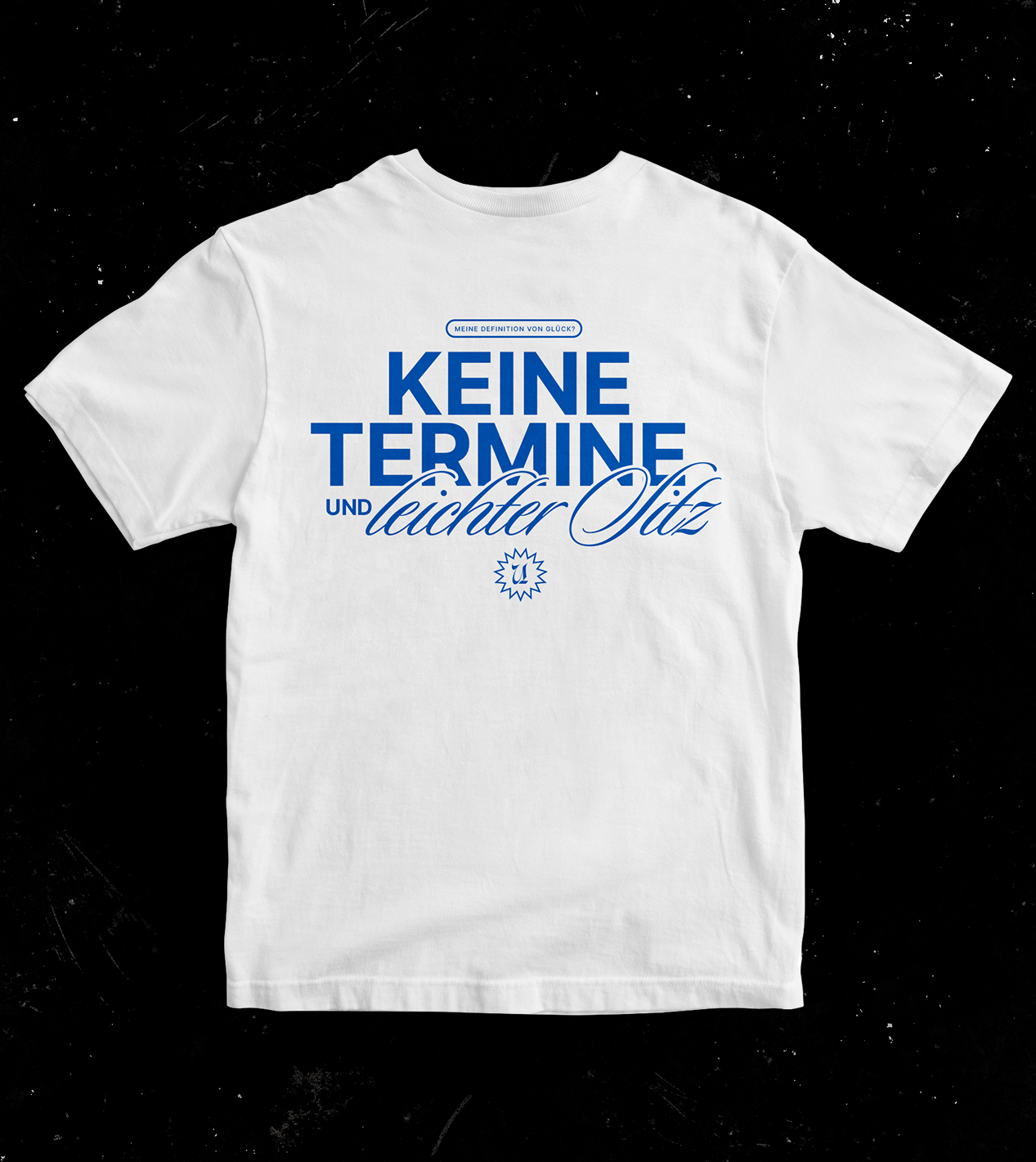 T-Shirt "Keine Termine" Off White