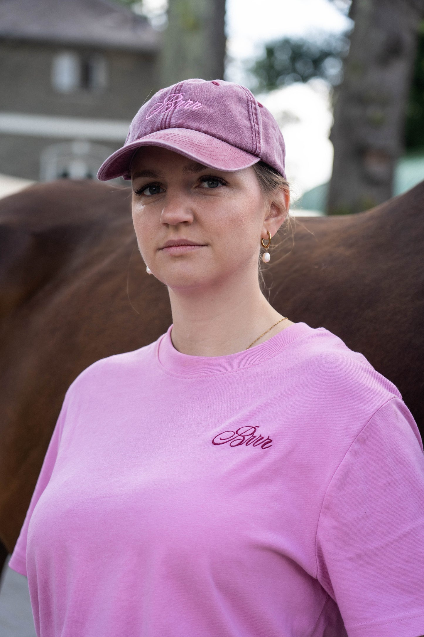 T-Shirt "Brrr" Rosa