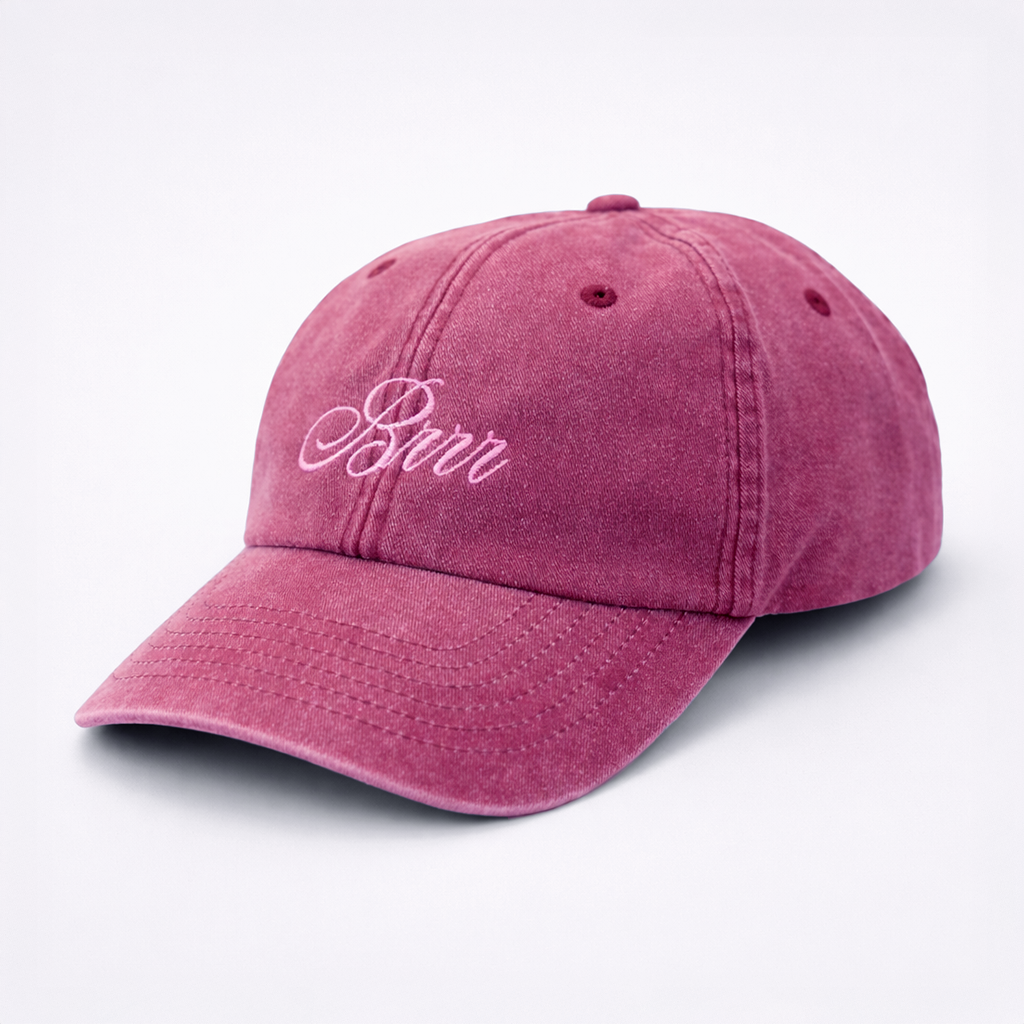 Cap "Brrr" Vintage Bordeaux