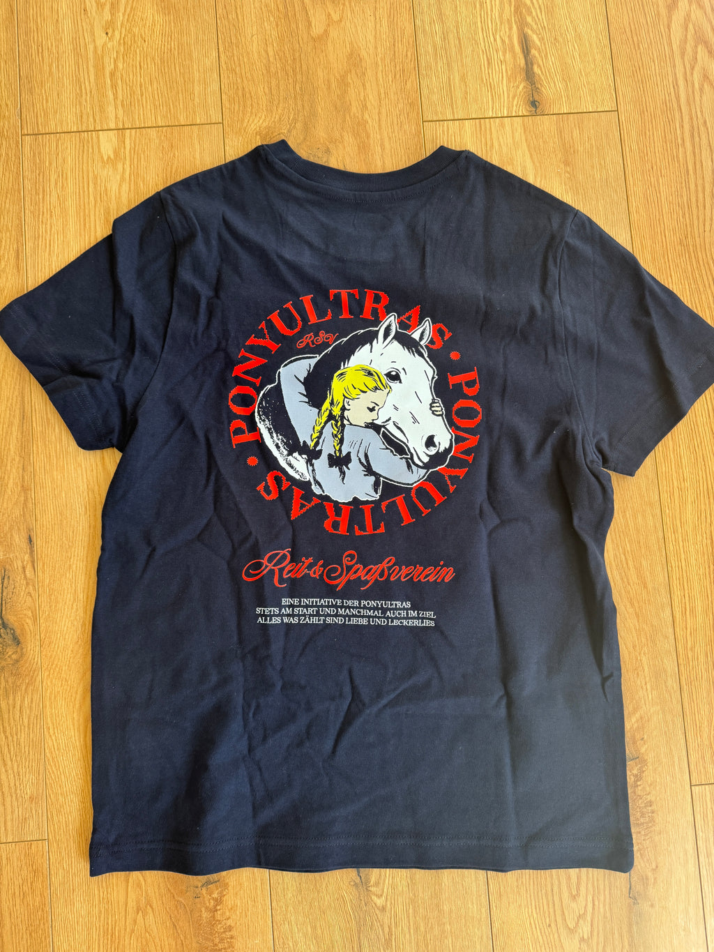 "Reit- & Spaßverein" T-Shirt Navy SAMPLE