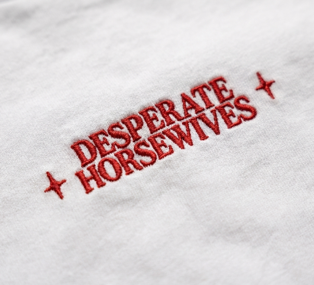 "Desperate Horsewives" T-Shirt Weiß