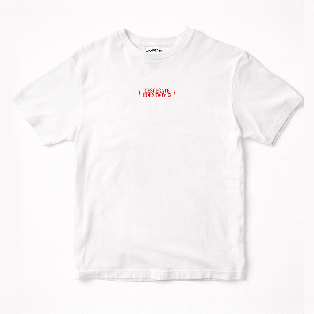 "Desperate Horsewives" T-Shirt Weiß