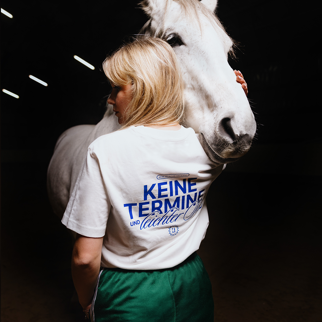 "Keine Termine" T-Shirt Weiß
