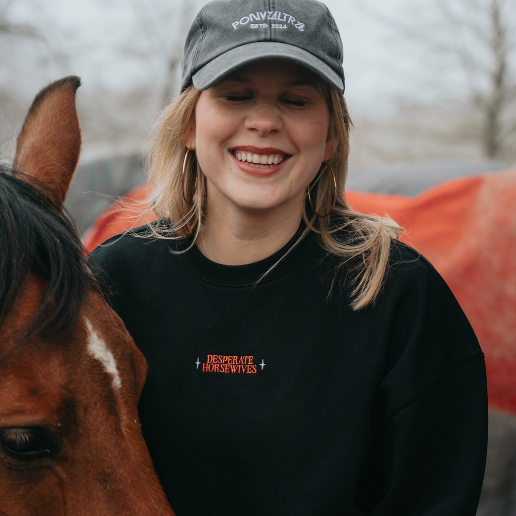 Cap "Ponyultra" Vintage Schwarz