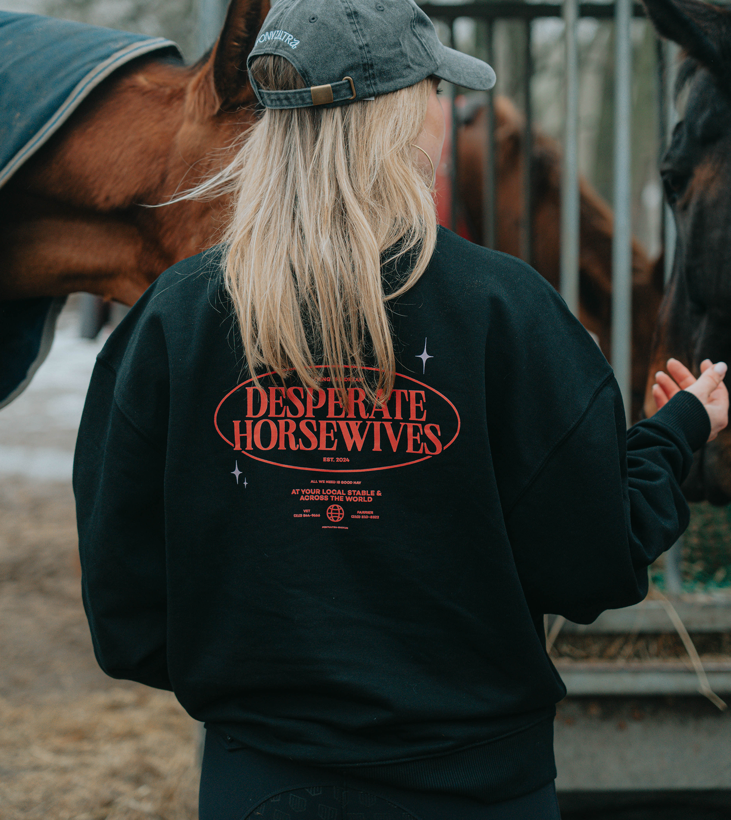 Sweater "Desperate Horsewives" Schwarz