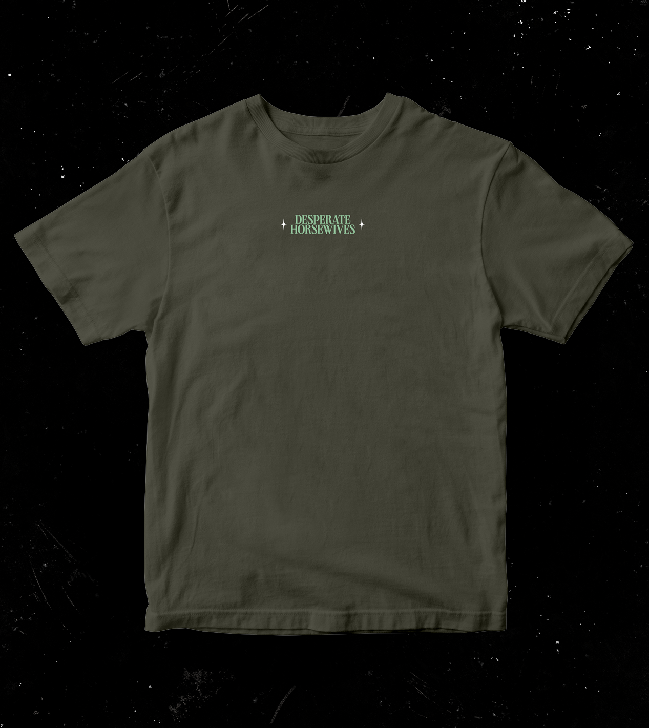 T-Shirt "Desperate Horsewives" khaki