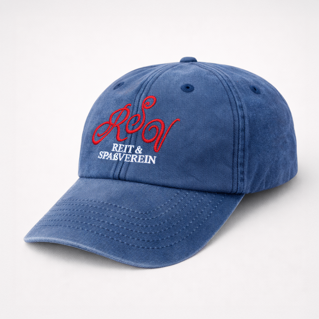 Cap "Reit- und Spaßverein" Vintage Navy