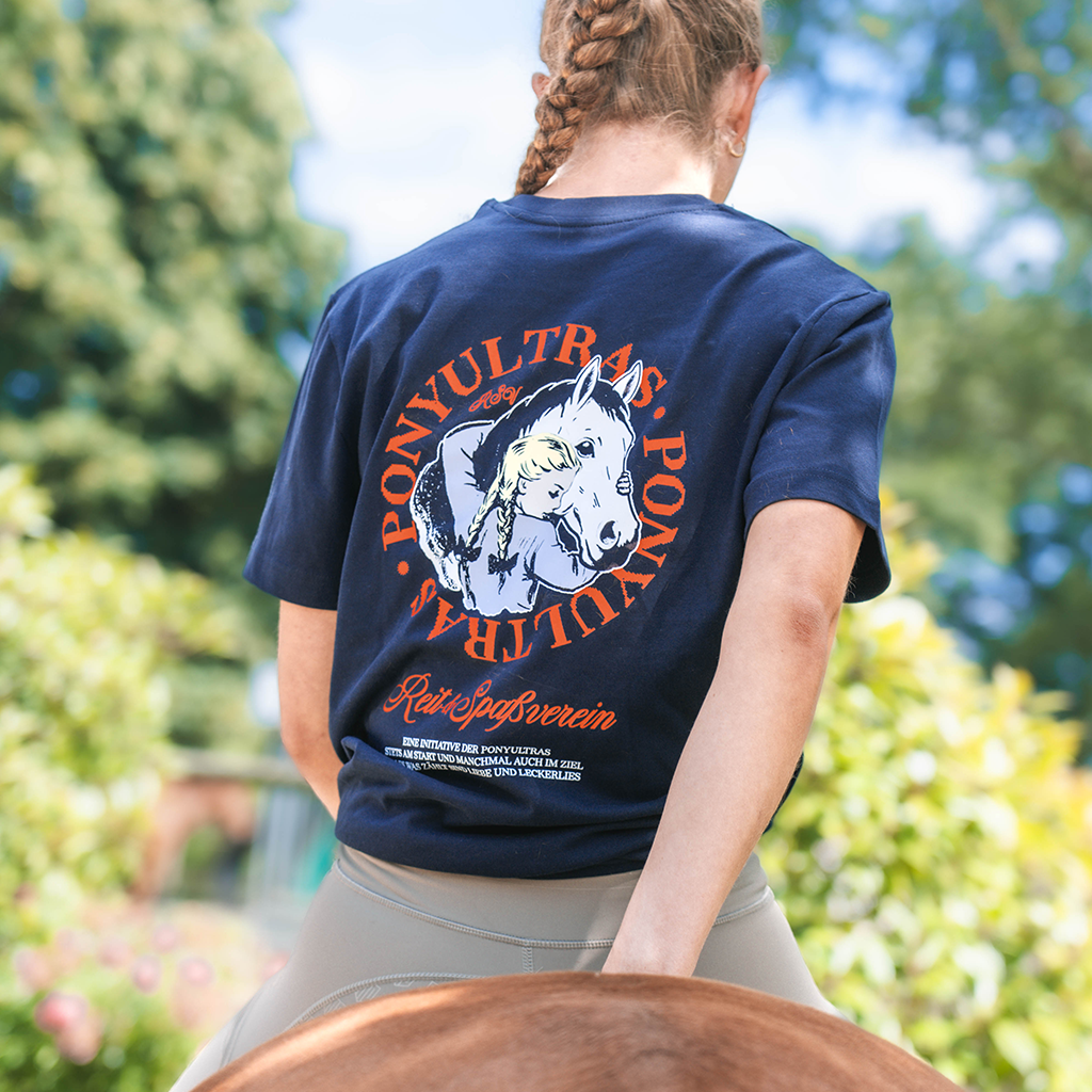 "Reit- & Spaßverein" T-Shirt Navy