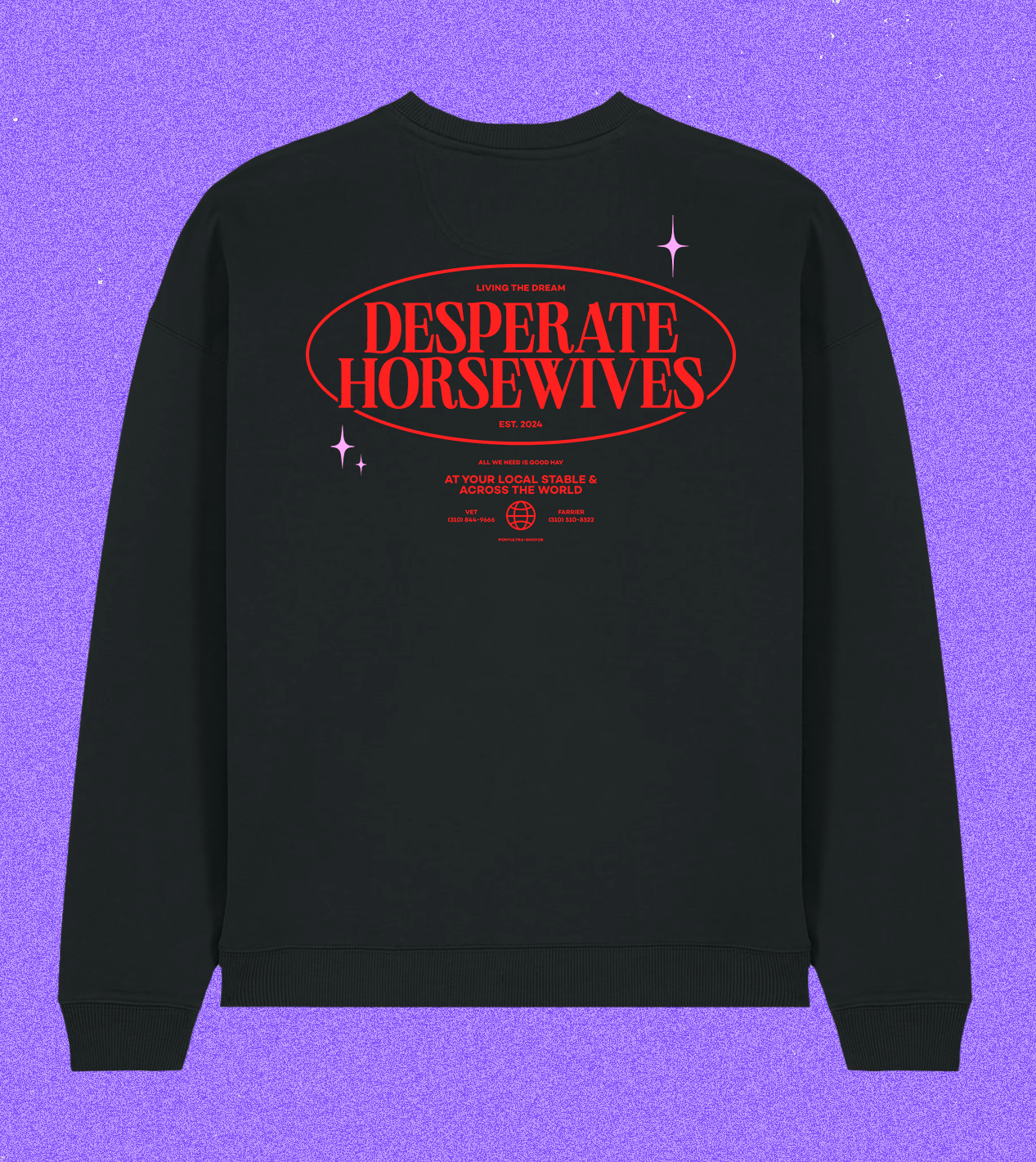 Sweater "Desperate Horsewives" Schwarz