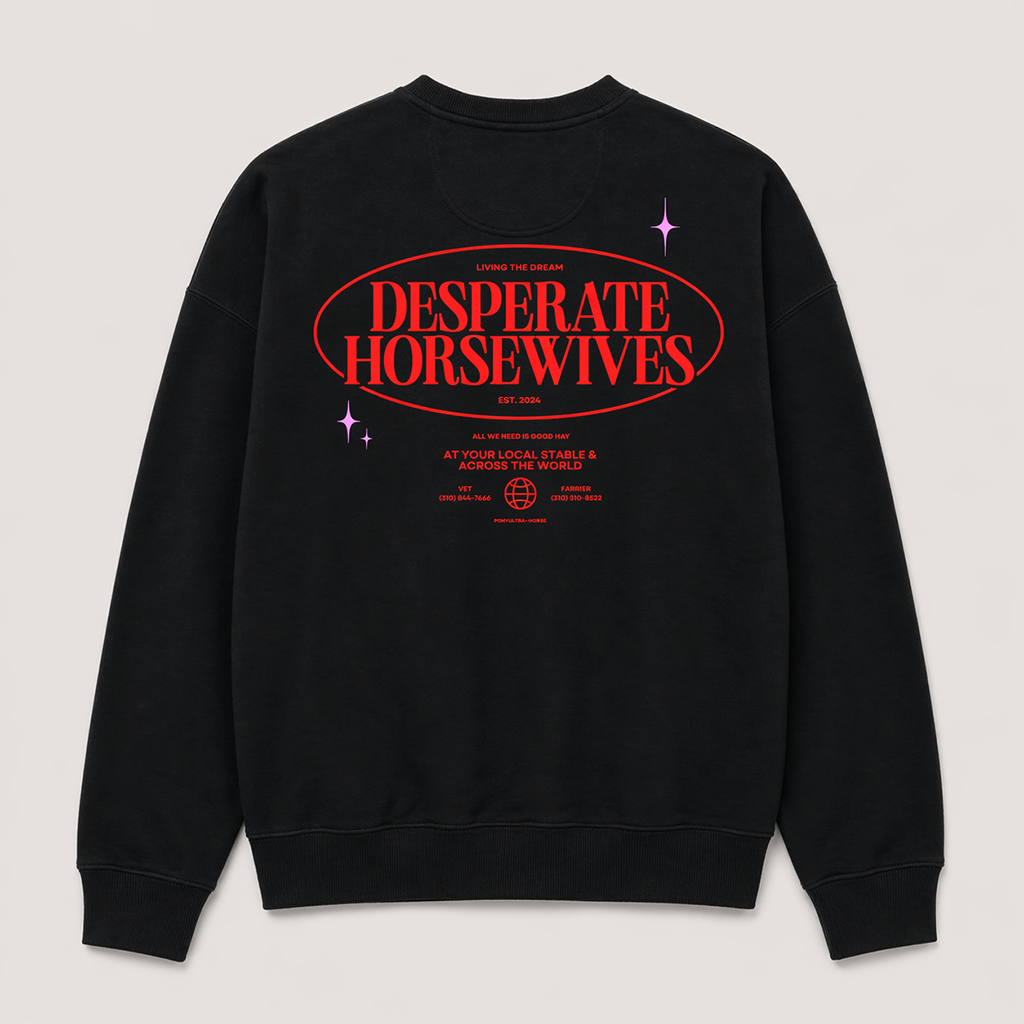"Desperate Horsewives" Sweater Schwarz