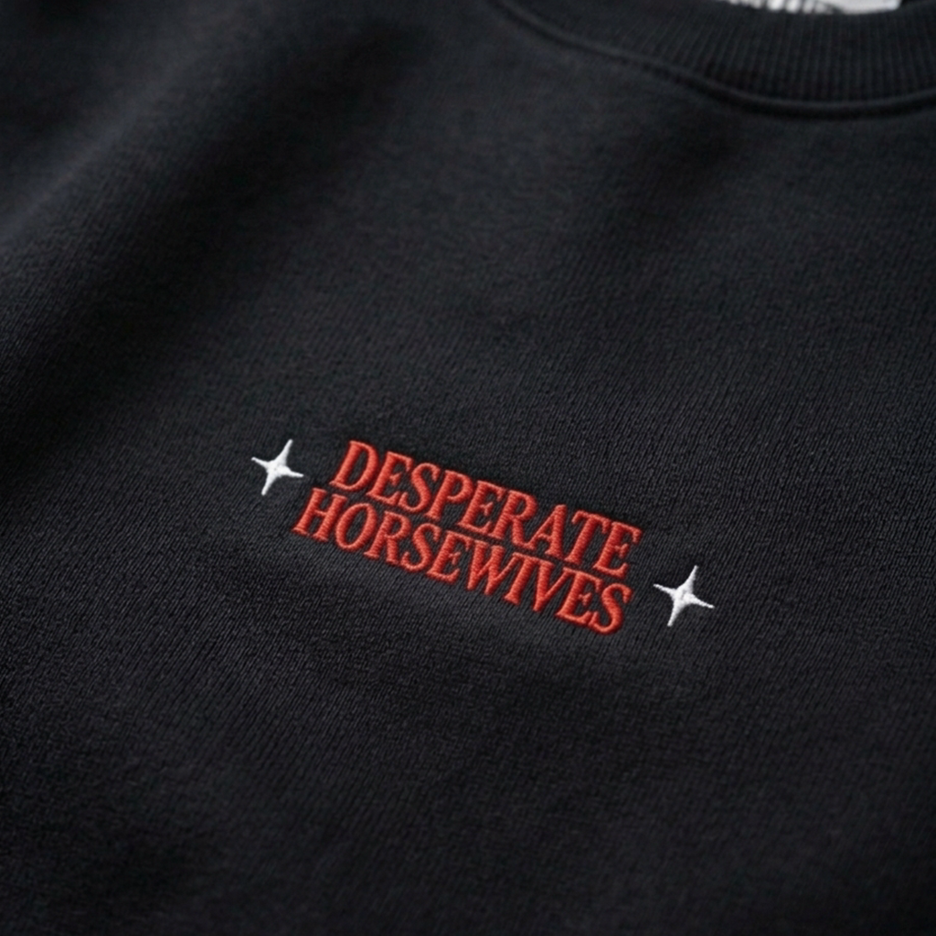 "Desperate Horsewives" Sweater Schwarz
