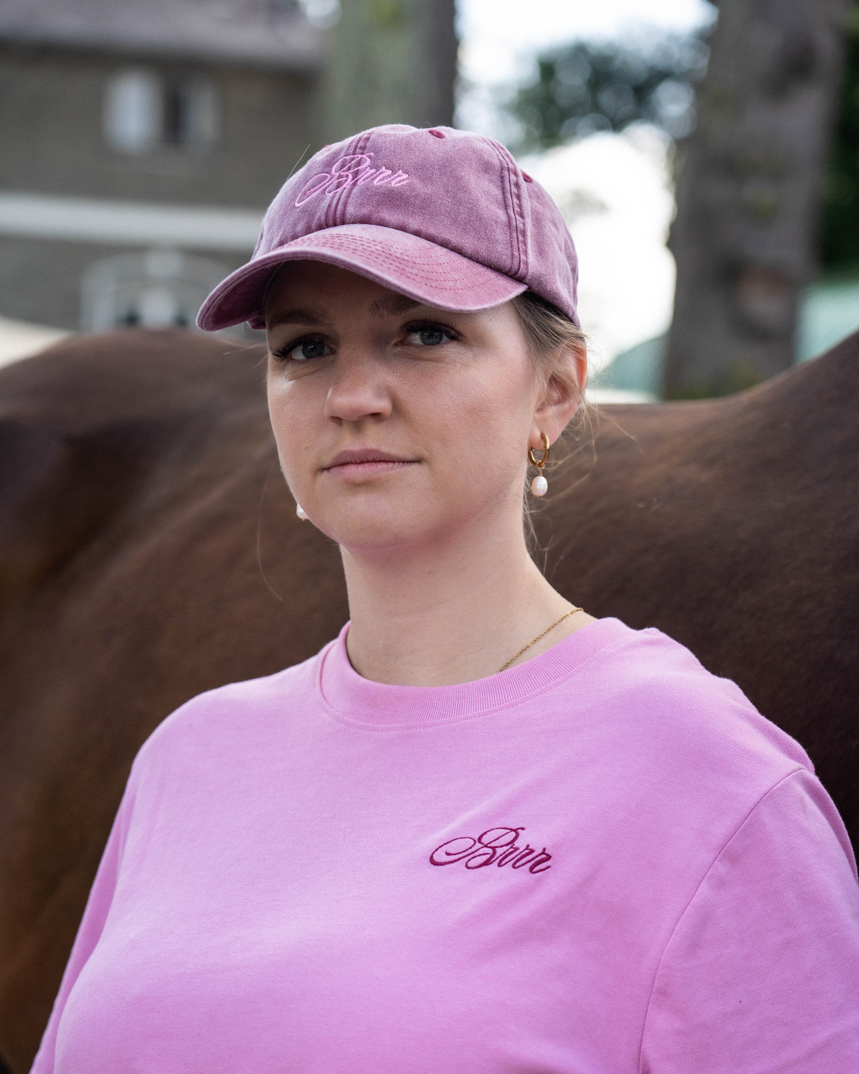 Cap "Brrr" Vintage Bordeaux