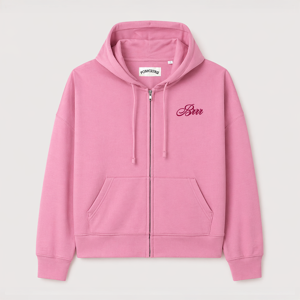 "Brrr" Zipjacke Rosa
